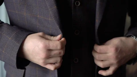 Man wearing jacket Stock Footage 103624787