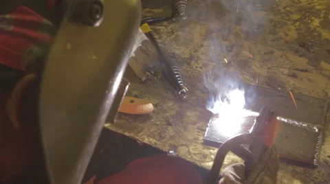 Man Welding Video stock 52326542