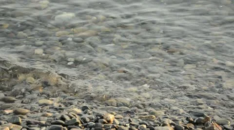 Man went in the water Stock Footage 11408835