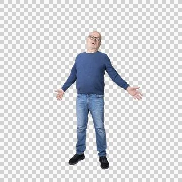 A man while having a heated discussion Stock Photos