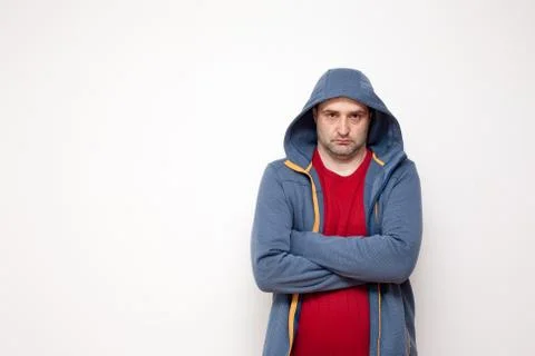Man on white background Fotos Stock