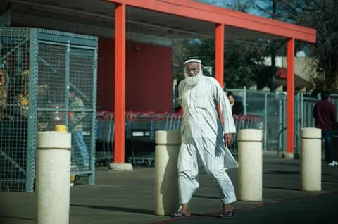 The Man in White Stock Photos