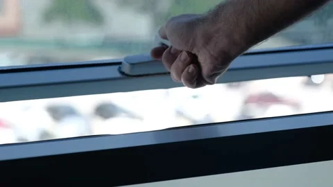 The Man Who Opened the Window 動画素材 195301695