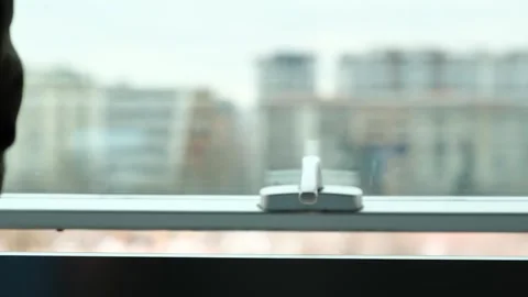 The Man Who Opened the Window 動画素材 263031985