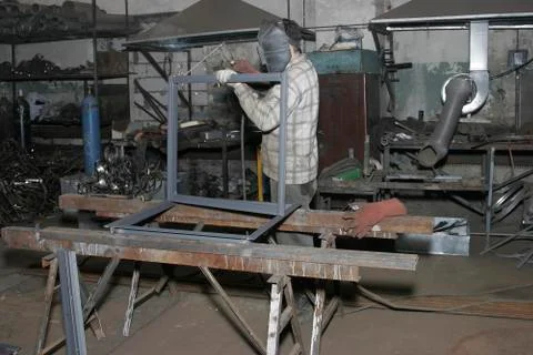 Man at work Stock Photos