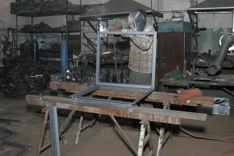 Man at work Stock Photos