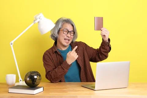Man at Work Stock Photos
