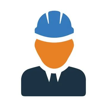 Man, worker, labour, engineer icon Stock Illustration
