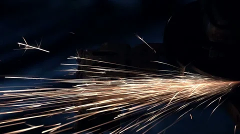 Man working grinding machine 2 Stock Footage 49508655