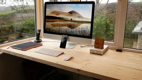 Man Working From Home Stock Footage 71351134