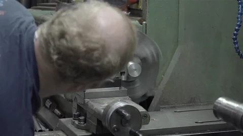 Man working on machine Stock Footage 45416791
