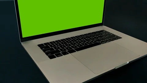 Man working with notebook laptop Video stock 121878676