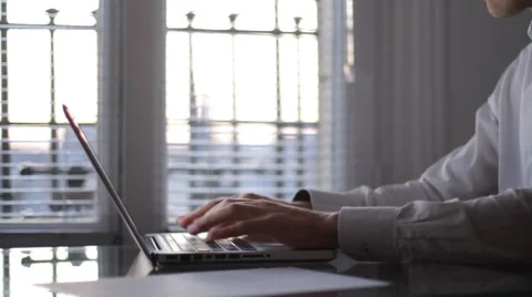 Man working in the office Stock Footage 59912313