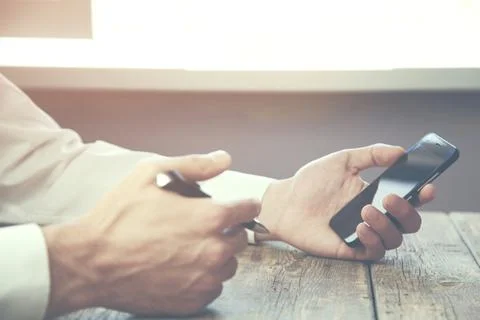 Man working in office Stock Photos