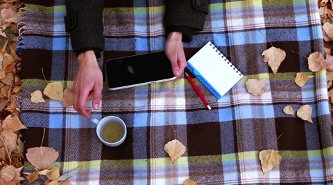 Man Working onTablet Stock Footage 56639749