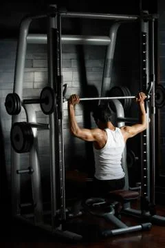 Man working out Stock Photos