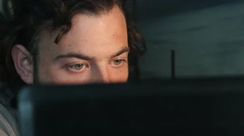 Man working on pc. Closeup Stock Footage 49508304