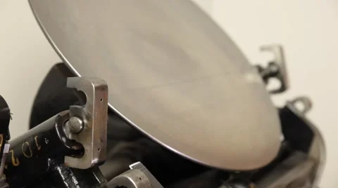 Man working on a printing press Stock Footage 66606690