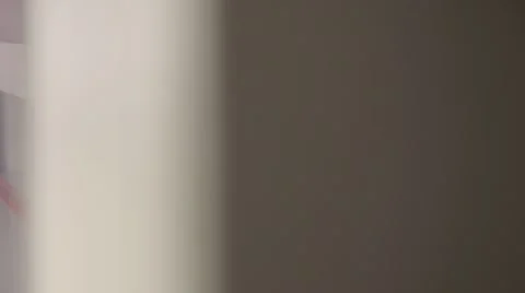 Man working on a printing press Stock Footage 66607292