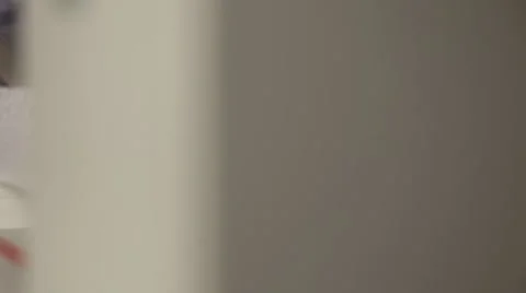 Man working on a printing press Stock Footage 66607310