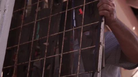 Man working in a store Stock Footage 128088879