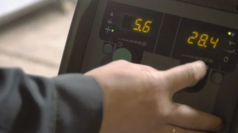 The man working the welding Video stock 44350381