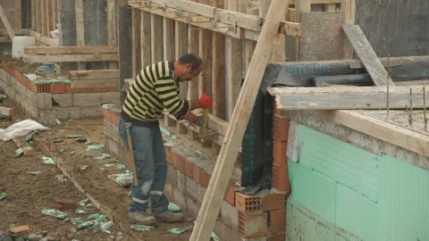 Man working with wood Stock Footage 168252809