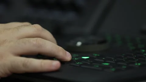 The man works with technology 9 Stock Footage 314966007