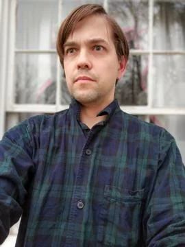 Man with Worried or Concerned Expression Foto stock