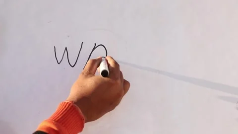 A man wright on board stop war. Stock Footage 171398437