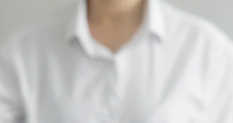 Man writes question symbol on transparent screen black marker, hand closeup. Stock Footage 129895296