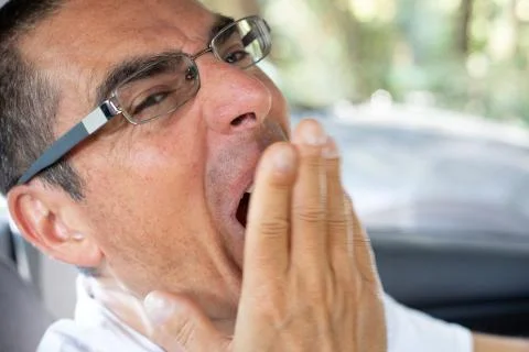Man Yawning Stock Photos