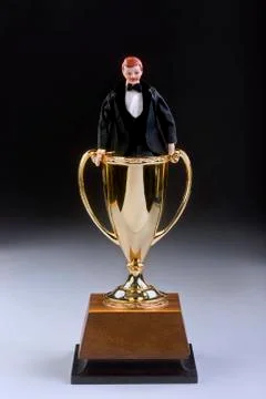 Man of the Year. Stock Photos