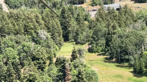Man zipline Stock Footage 334339017
