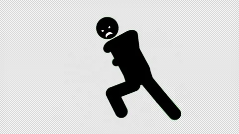 Man_RunCycle_Angry Vidéo 320206478