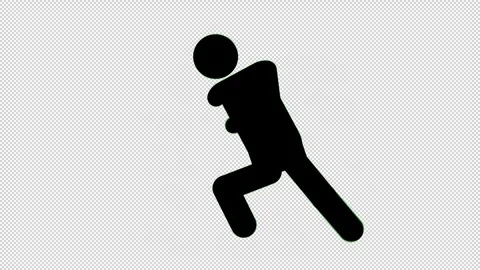 Man_RunCycle_Faceless Vidéo 320206491