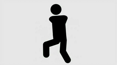 Man_WalkCycle_Faceless Vidéo 320206525