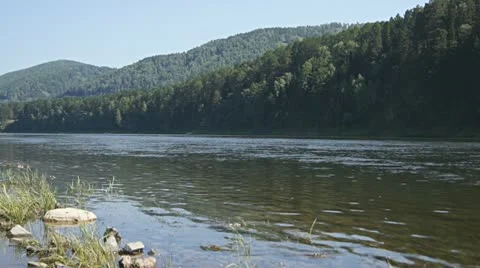 Mana River Landscape 01 Stock Footage 12558817