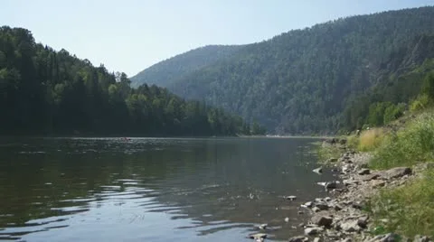 Mana River Landscape 02 Stock Footage 12558812