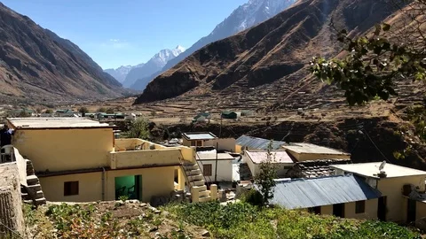 Mana Village Stock Footage 100184887