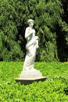 Manafort park statues Stock Photos