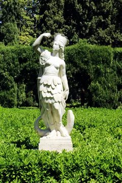 Manafort park statues Stock Photos