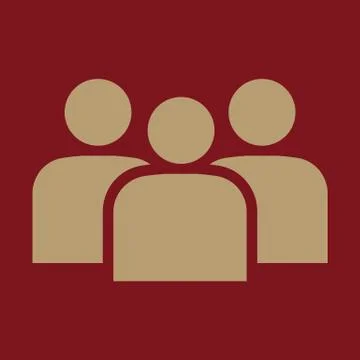 The management and teamwork icon. Team and group, teamwork, people, alliance Stock Illustration