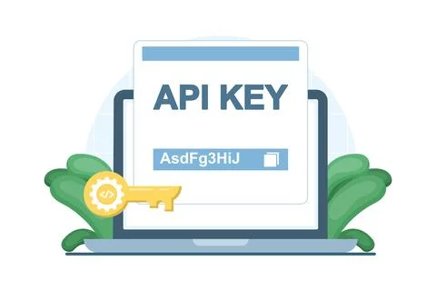 Management API security icon Stock Illustration