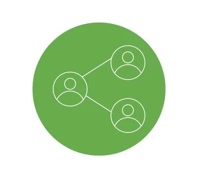 Management consulting icon. Vector illustration isolated - vector Stock Illustration
