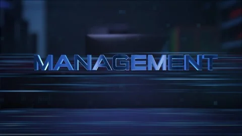 MANAGEMENT Video stock 269716863