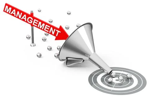 Management goals Stock Illustration