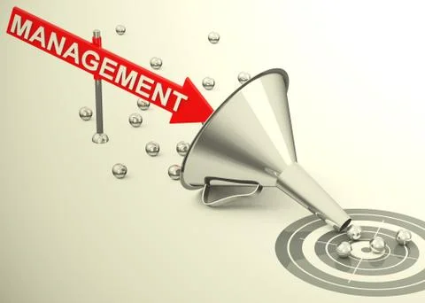 Management goals Stock Illustration