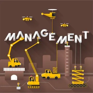 Management Stock Illustration