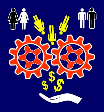 Management Malpractice Stock Illustration